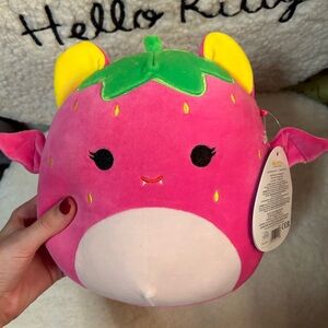 Squishmallows Blacklight Gwendolyn the Fruit Bat 8”